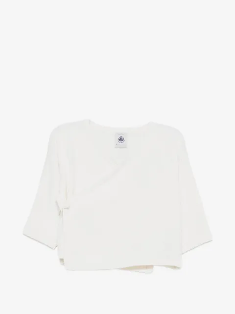 Petit Bateau cárdigan con motivo de corazón