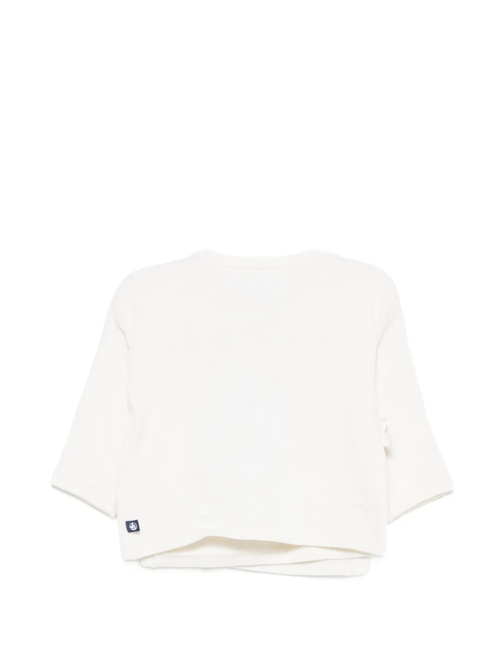 Petit Bateau Vest met hartprint Wit