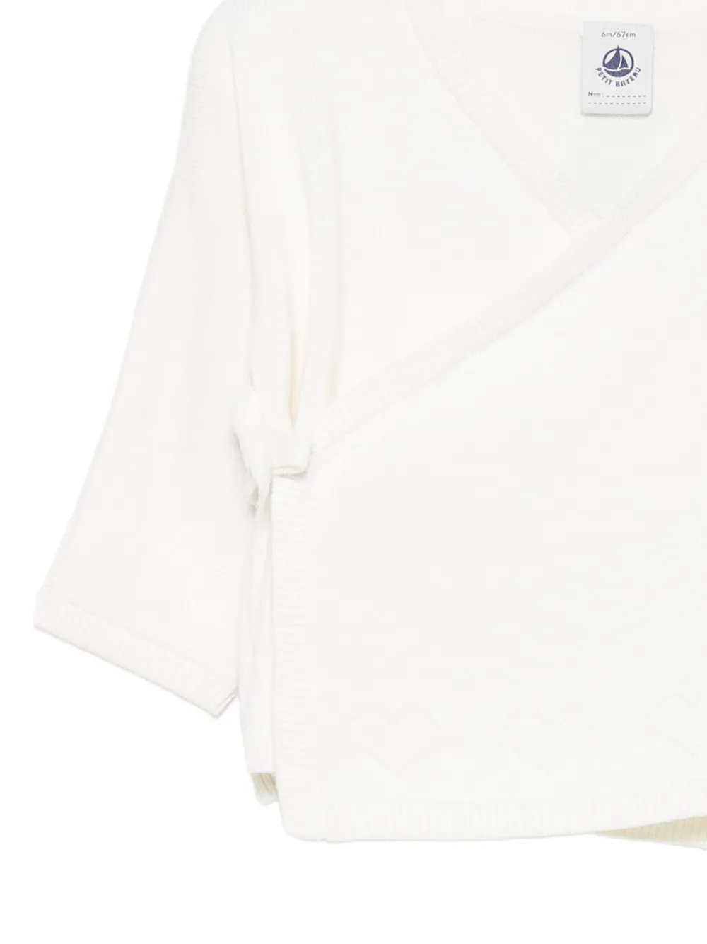 Petit Bateau Vest met hartprint Wit