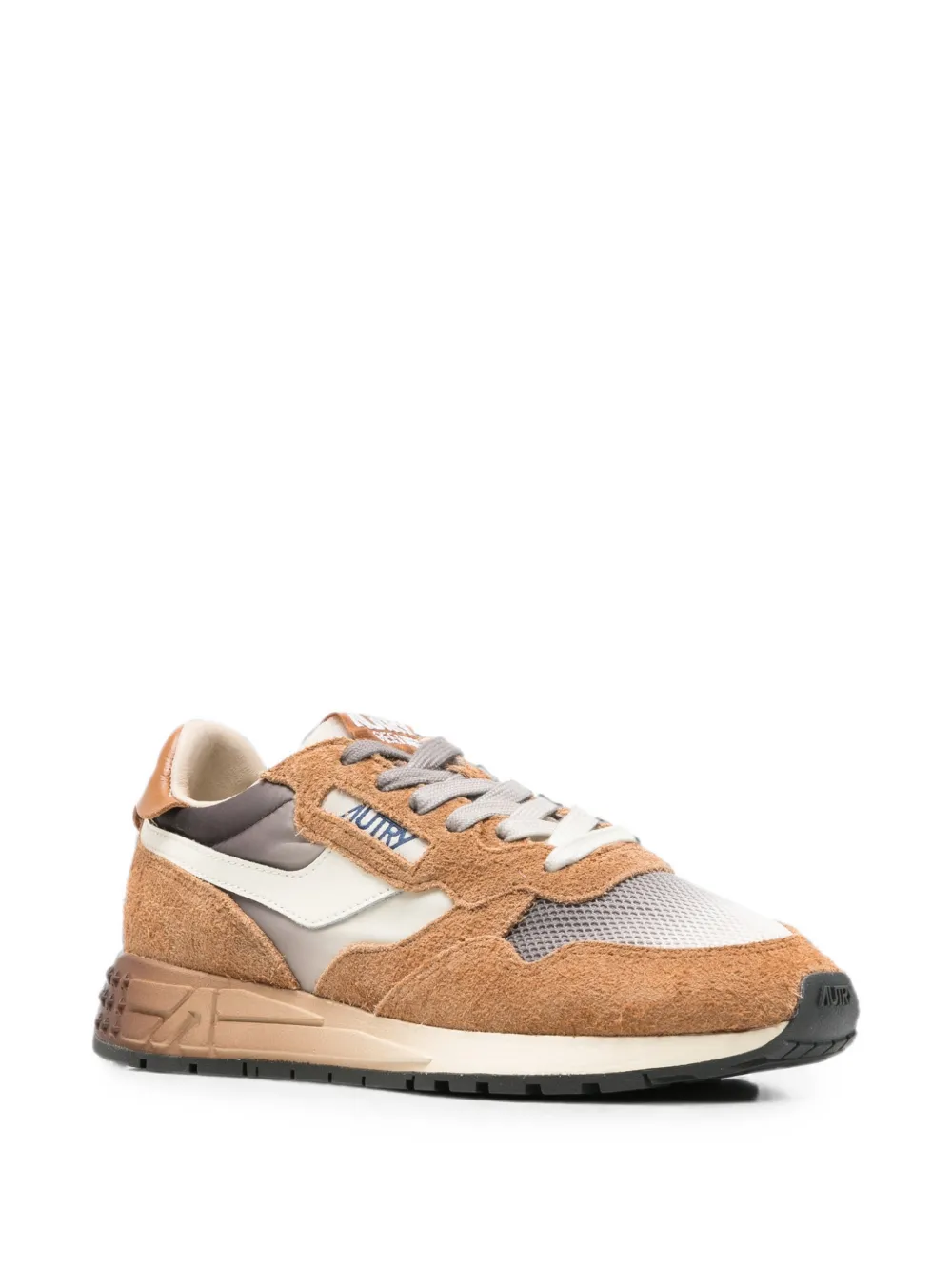 Autry Reelwind suede-panel sneakers Bruin
