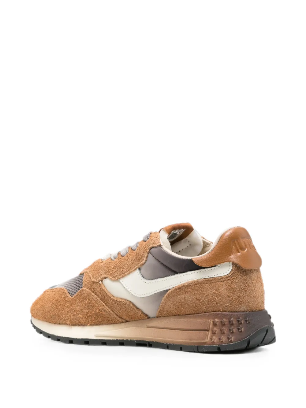 Autry Reelwind suede-panel sneakers Bruin