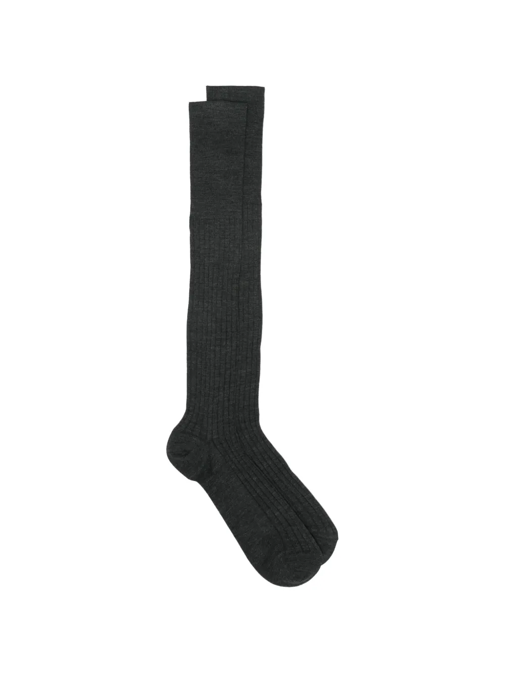 Brunello Cucinelli ribbed-knit socks - Grigio