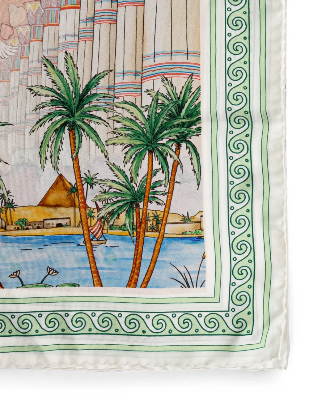Casablanca Zijden sjaal Roze