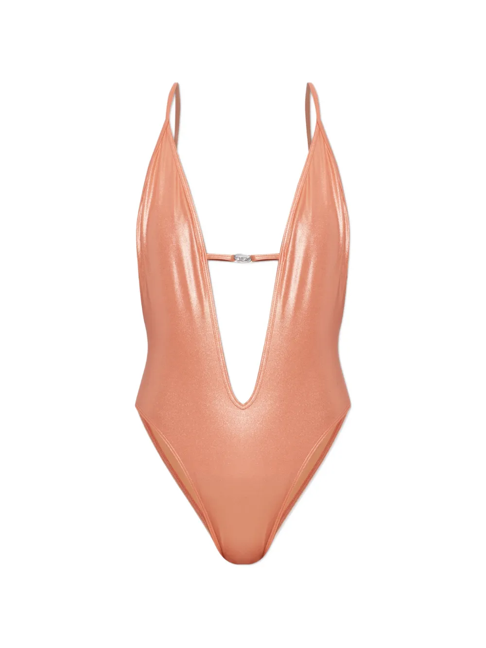 Diesel Daisy-DNM plunging swimsuit - Rosa