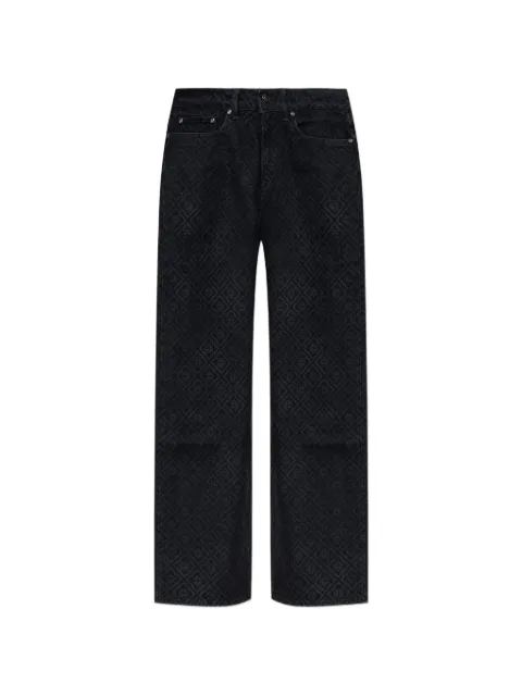 Casablanca jeans con monograma estampado
