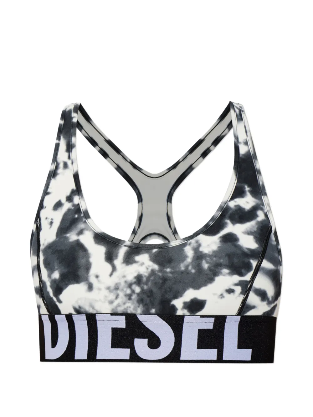 Diesel Reggiseno sportivo Allison-D-Pop - Nero