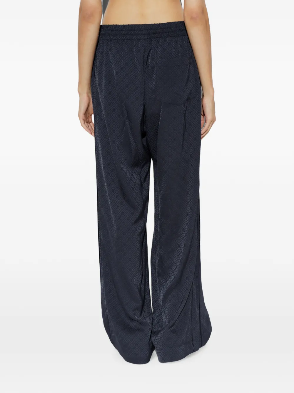 Casablanca Monogram Trousers in Blue, view 4