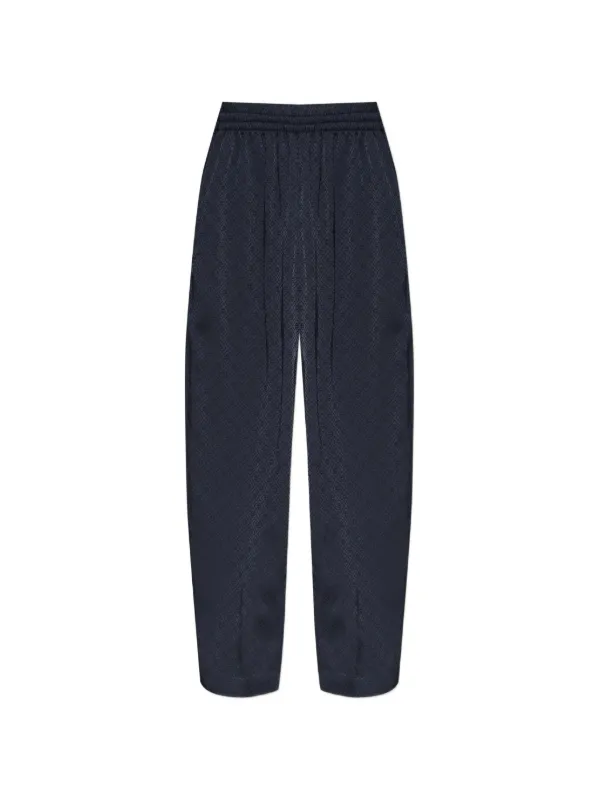 Casablanca Monogram Trousers in Blue