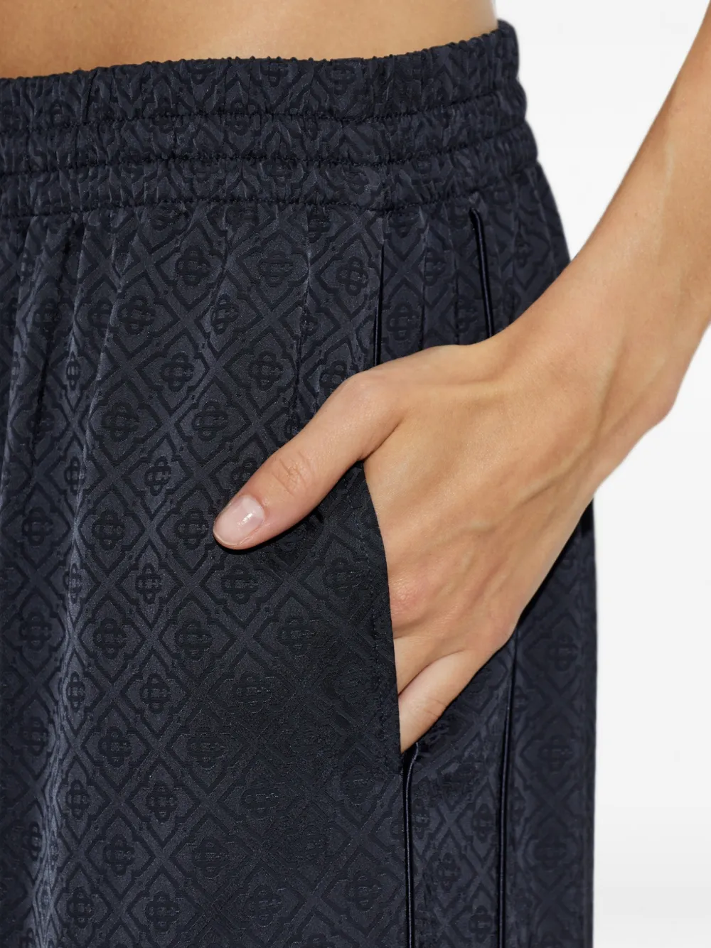Casablanca Monogram Trousers in Blue, view 5