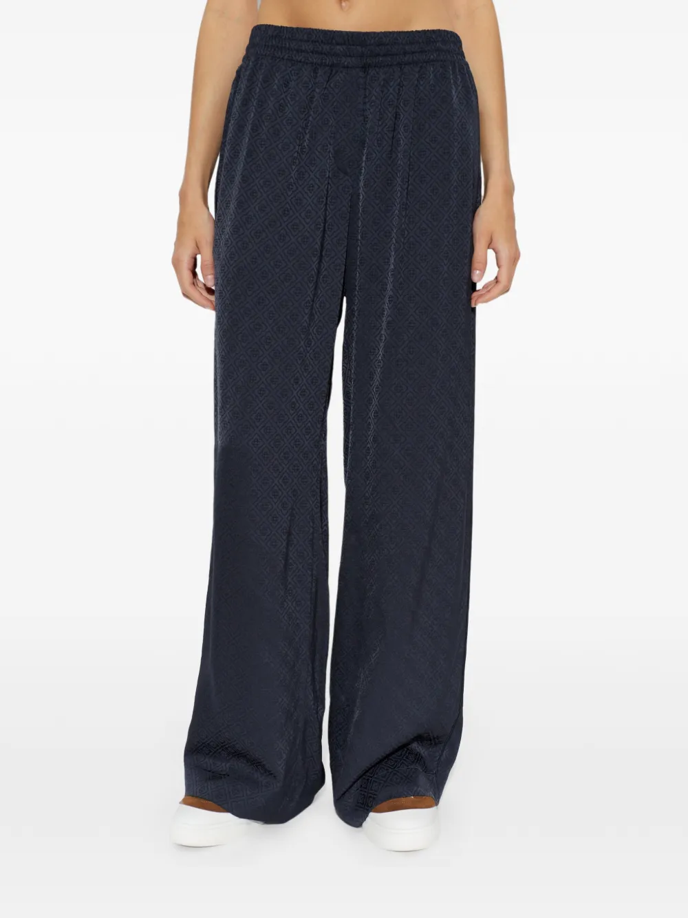 Casablanca Monogram Trousers in Blue, view 3