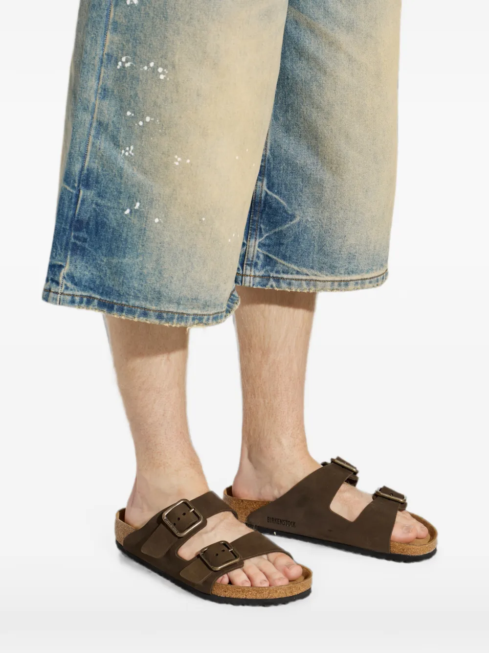 Birkenstock Arizona buckle-fastening sandals Bruin