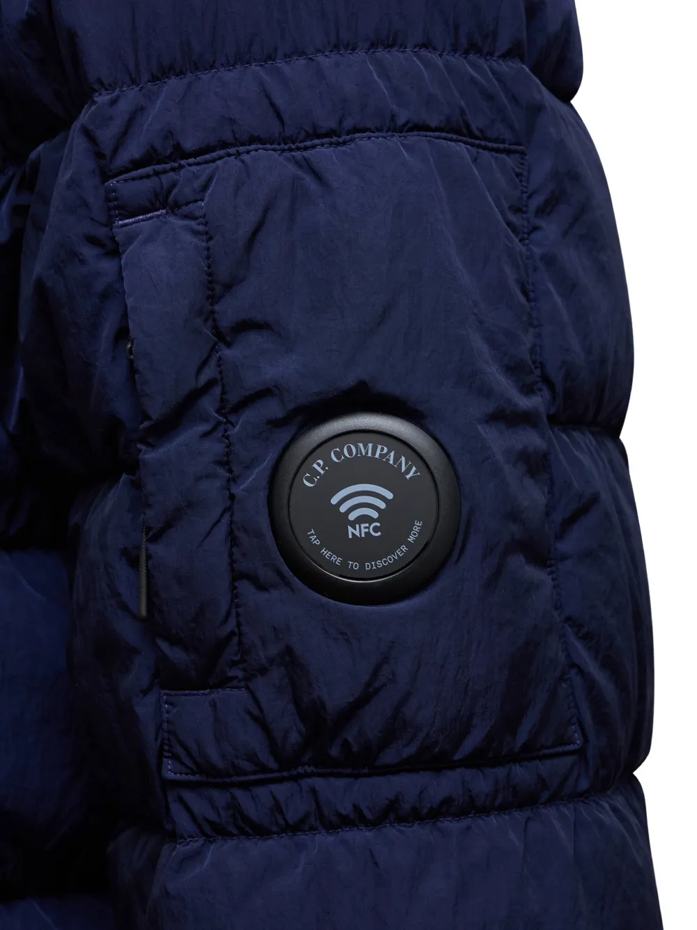 C.P. Company padded Lens jacket Blauw