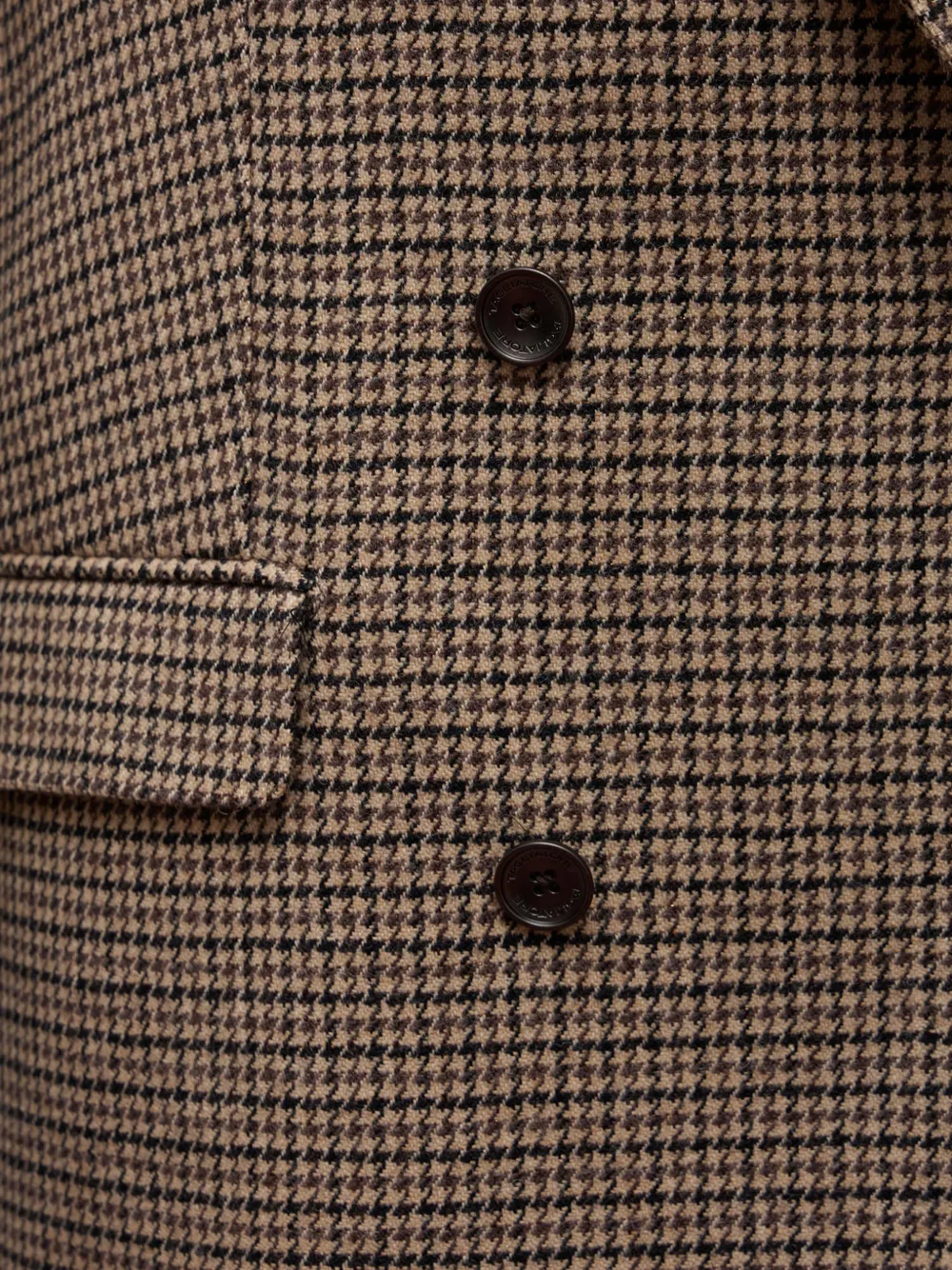 Tagliatore double-breasted houndstooth blazer Bruin