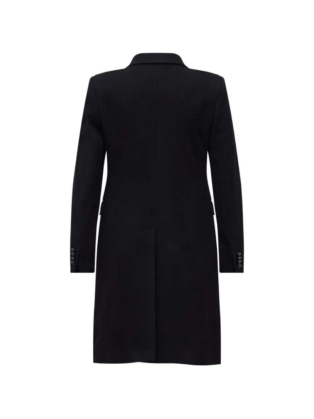 Tagliatore double-breasted peak-lapels coat Zwart