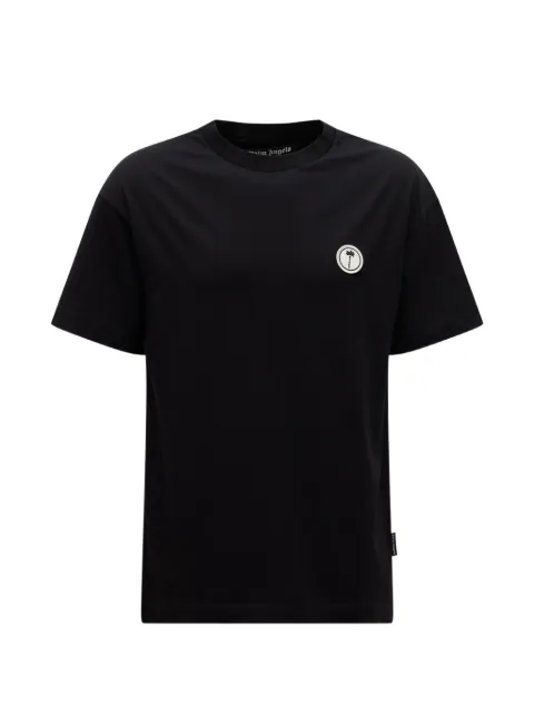 Palm Angels logo-patch T-shirt
