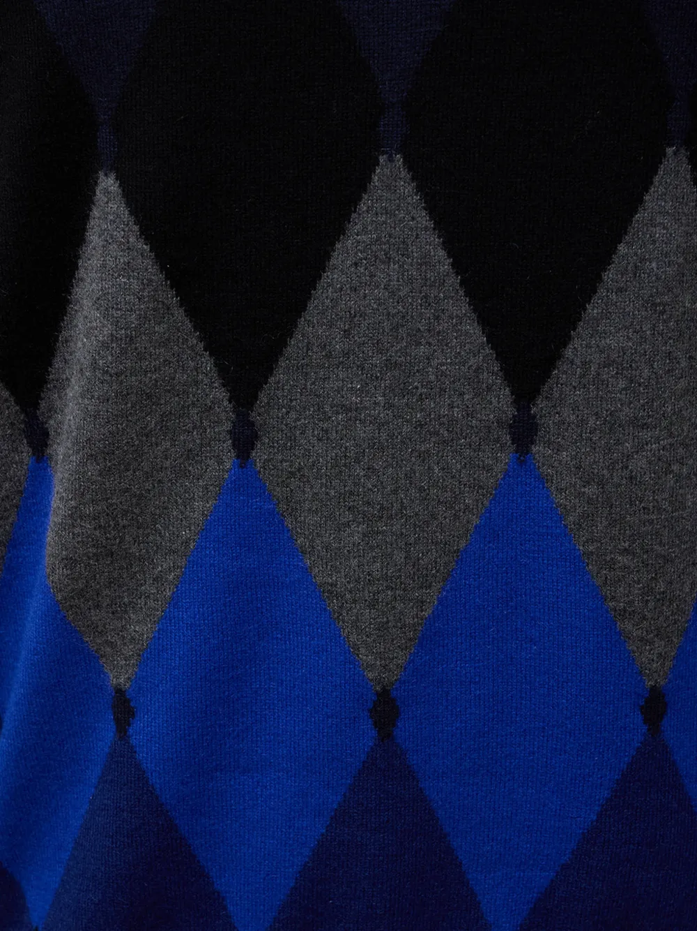 Ballantyne Coltrui met argyle-patroon Blauw
