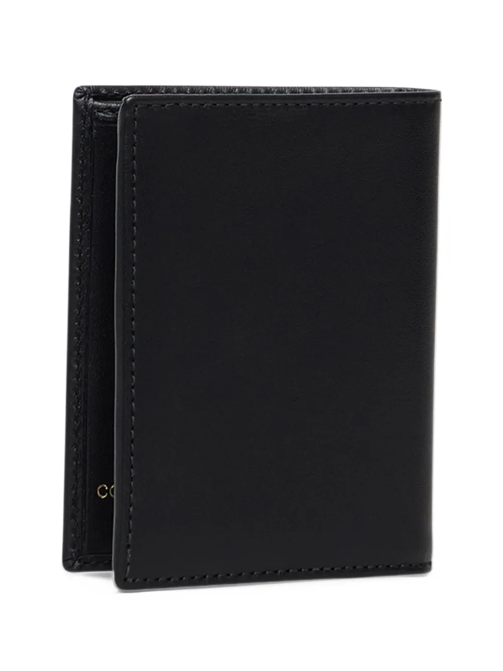 Comme Des Garçons Wallet bifold leather card holder - Nero