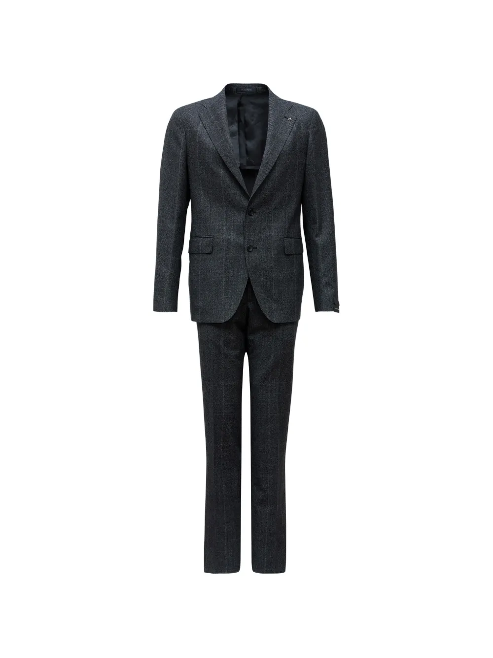 Tagliatore check-pattern single-breasted suit - Grigio