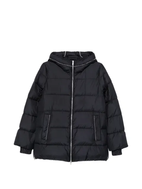 Peserico hooded padded jacket
