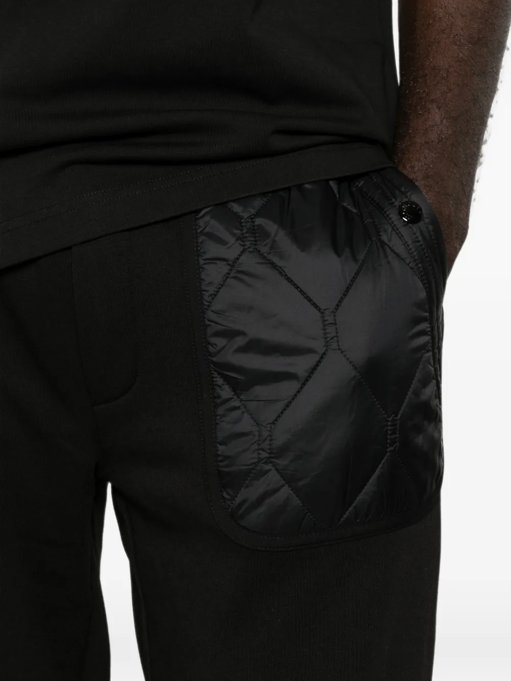 Moncler Trainingsbroek met gewatteerde zak Zwart