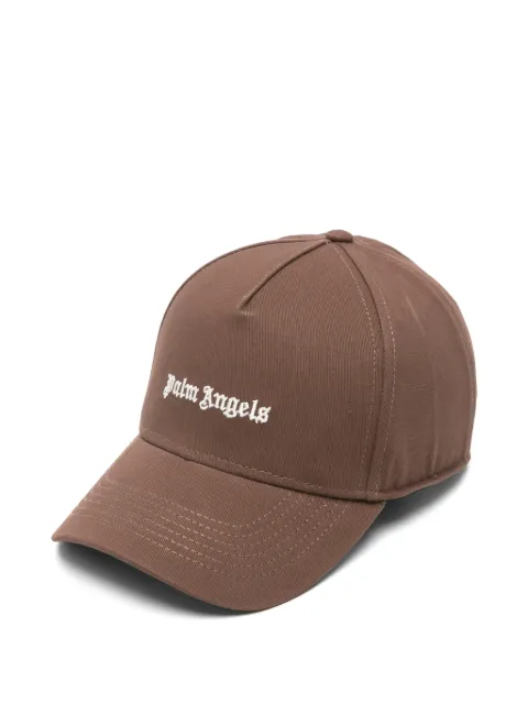 Palm Angels logo-embroidered baseball cap