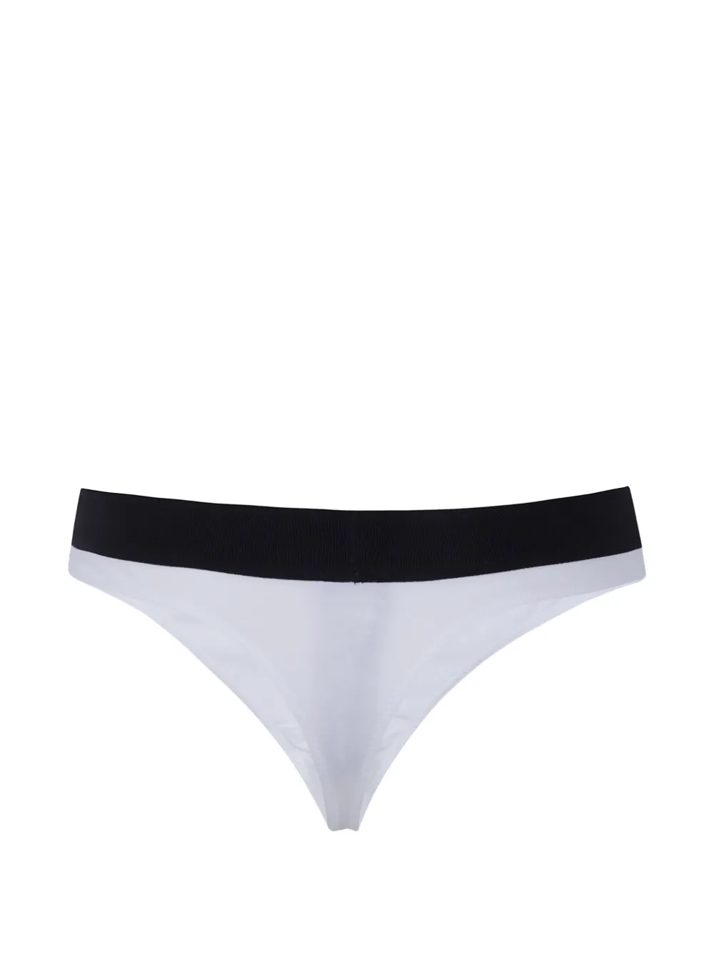 TOM FORD String met logoband Wit