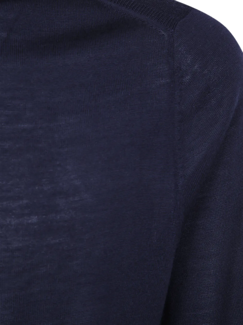 Paul Smith Trui van merinowol met kwartrits Blauw