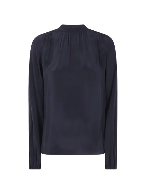 Nº21 pussy-bow long-sleeve blouse
