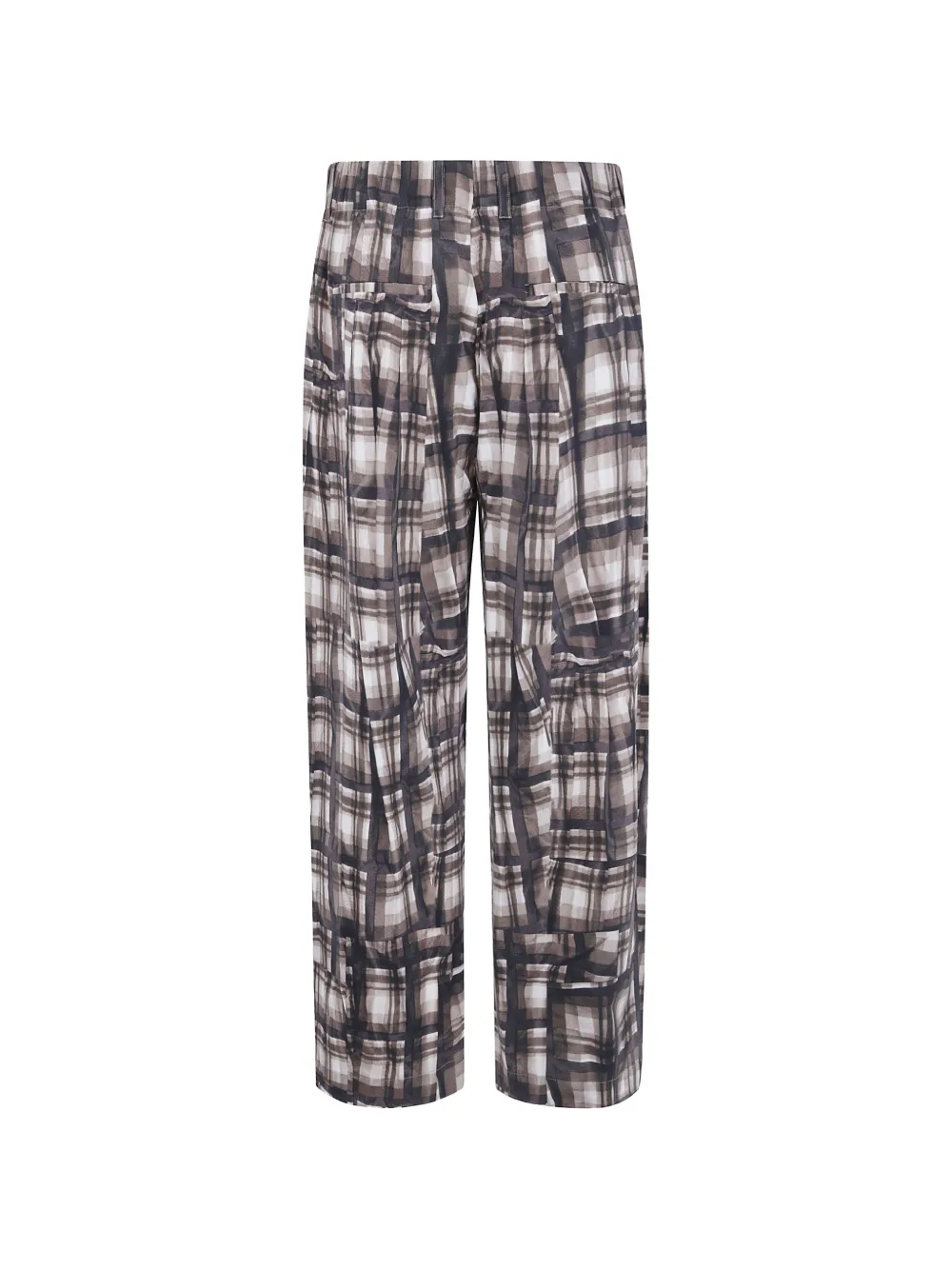 Pierre-Louis Mascia Geruite broek Grijs