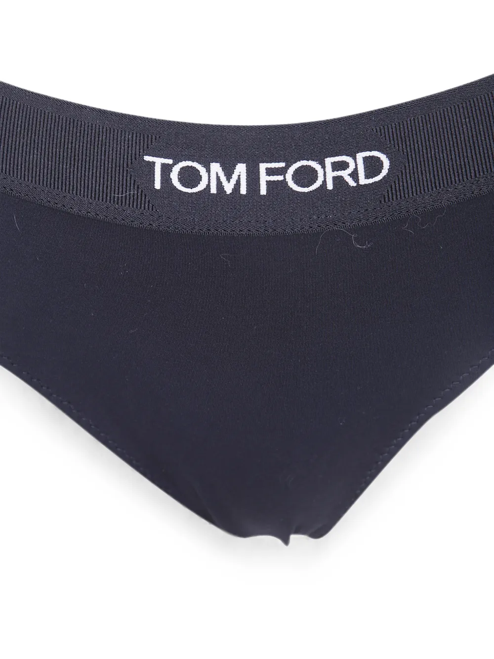 TOM FORD String met logoband Zwart