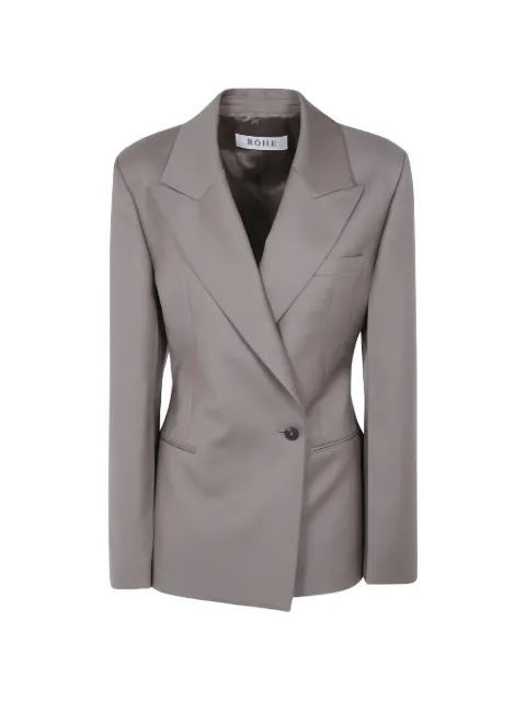 Róhe peak-lapels single-breasted blazer