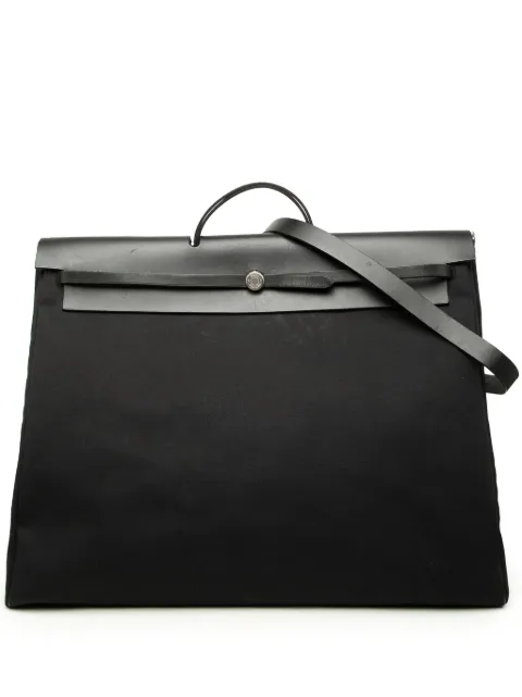 Hermès Pre-Owned 1999 Toile Herbag TGM travel bag