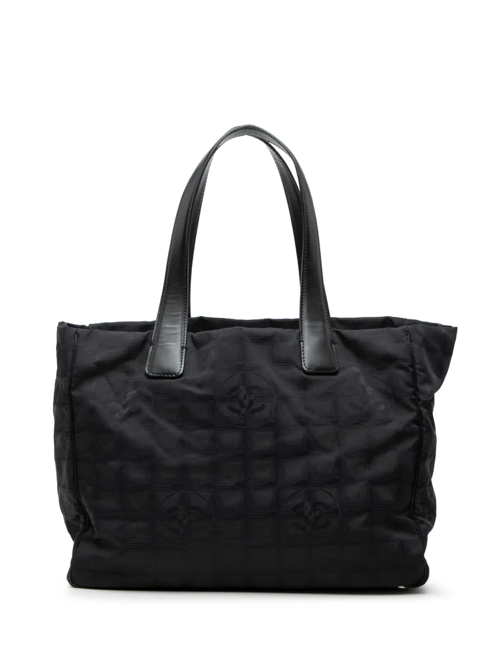 CHANEL Pre-Owned 2003-2004 New Travel Line Nylon tote bag - Nero