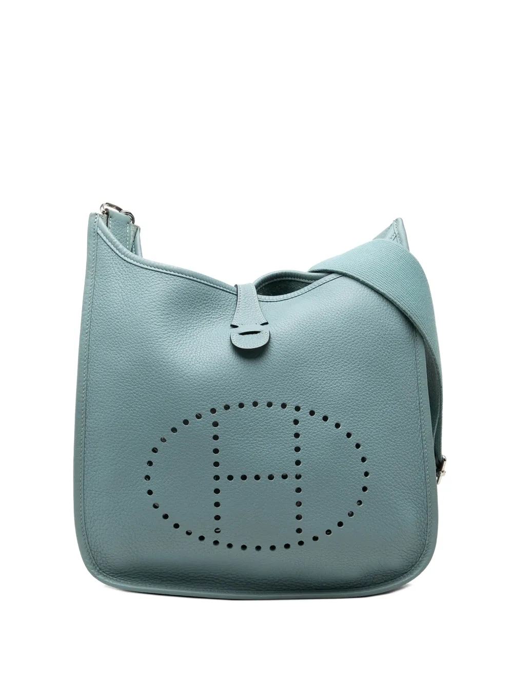Hermès Pre-Owned 2000-2026 Clemence Evelyne III 29 crossbody bag - Blu
