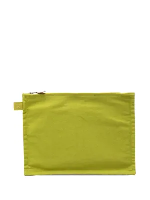 Hermès Bora Bora Pouch Hermès Pre-Owned 2000-2026 Toile Bora Bora Zip GM Pouch | Green