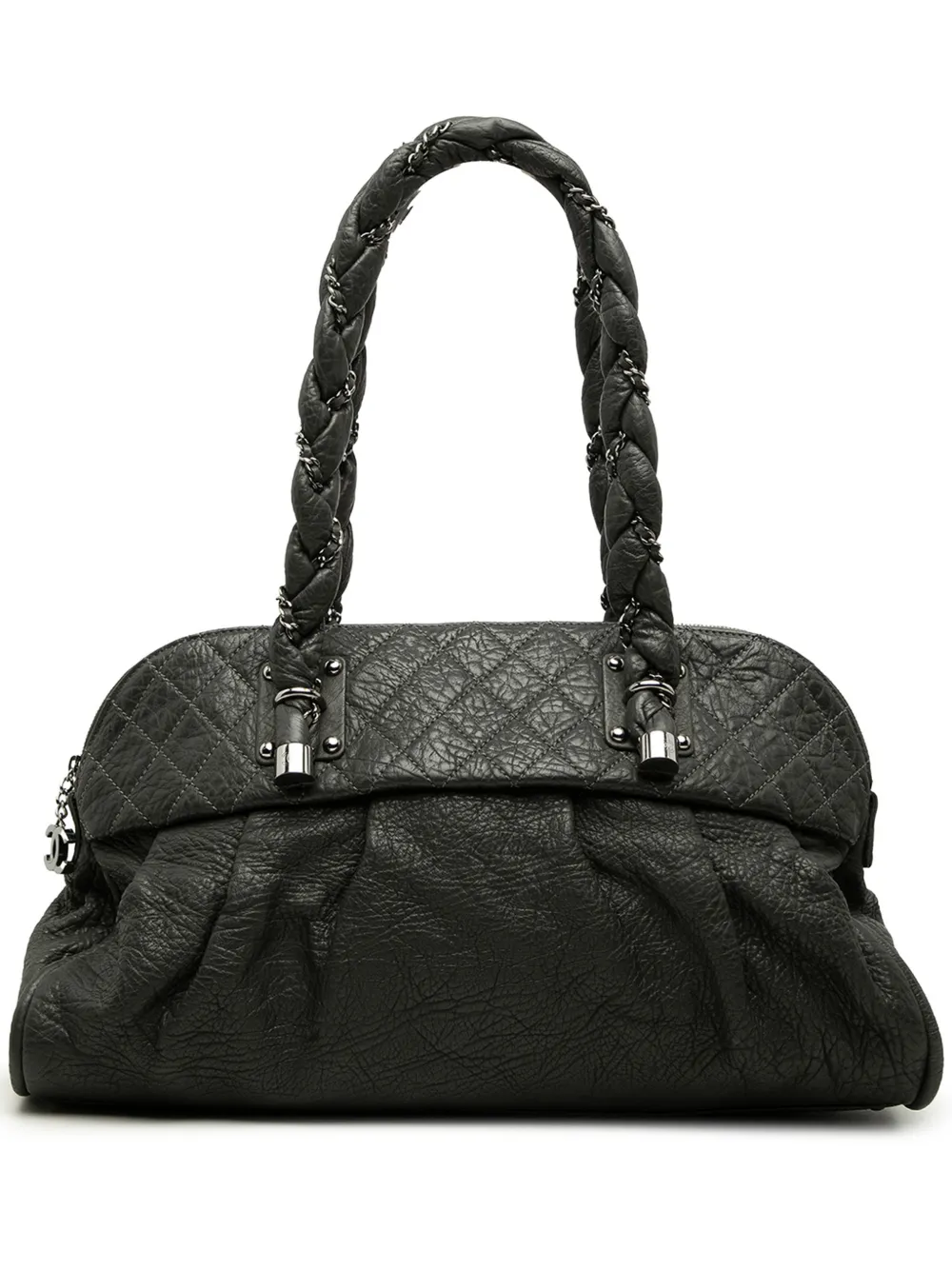 CHANEL Pre-Owned 2006-2008 Calfskin Lady Braid shoulder bag - Nero