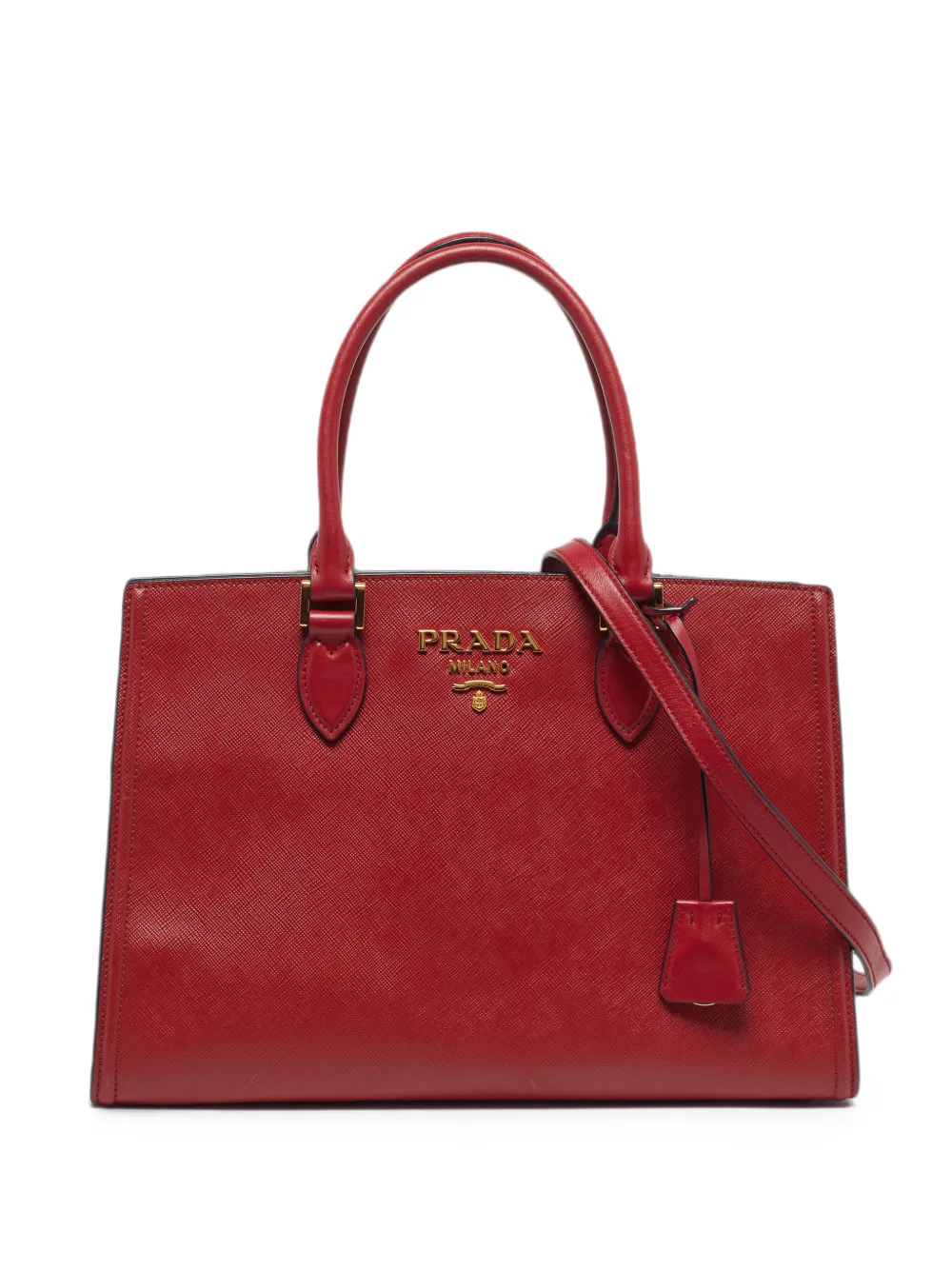 Prada Pre-Owned Borsa tote Lux - Rosso