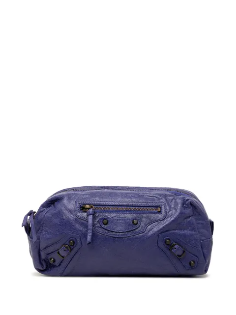 Balenciaga Pre-Owned 2005-2026 Lambskin Motocross Classic Pencil Case M