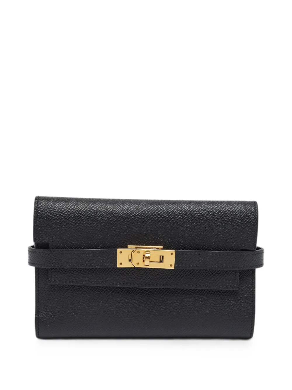 Hermès Pre-Owned 2018 Kelly Depliant trifold wallet - Schwarz