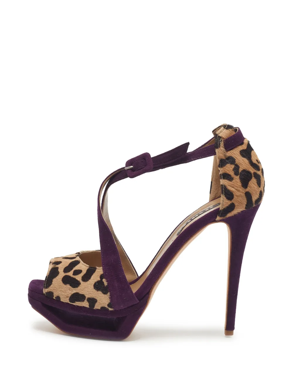 Le Silla Leopard-print platform sandals - Viola