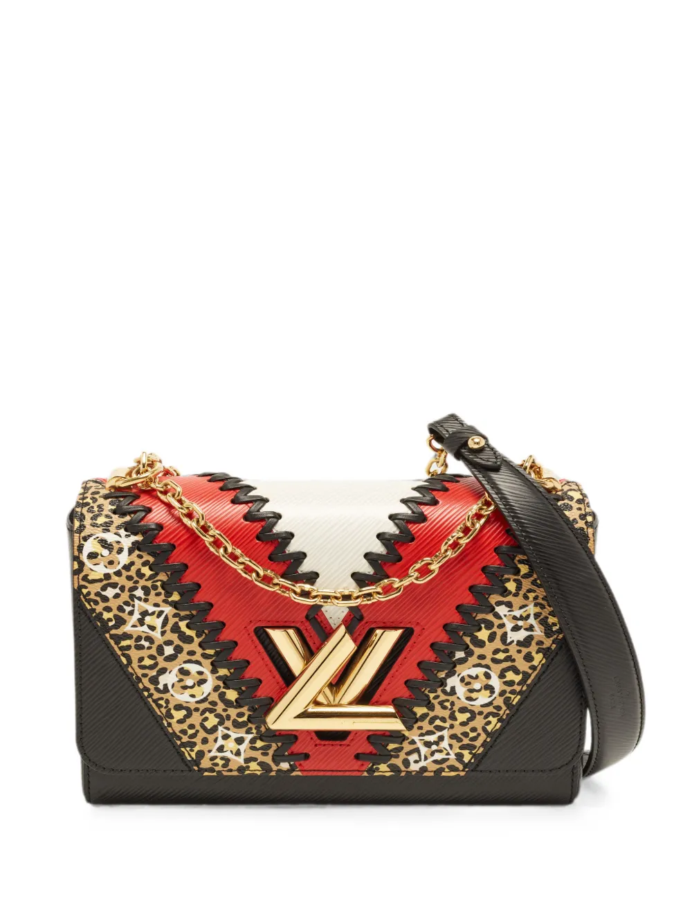 Louis Vuitton Pre-Owned 2019 MM Jungle Twist shoulder bag - Nero