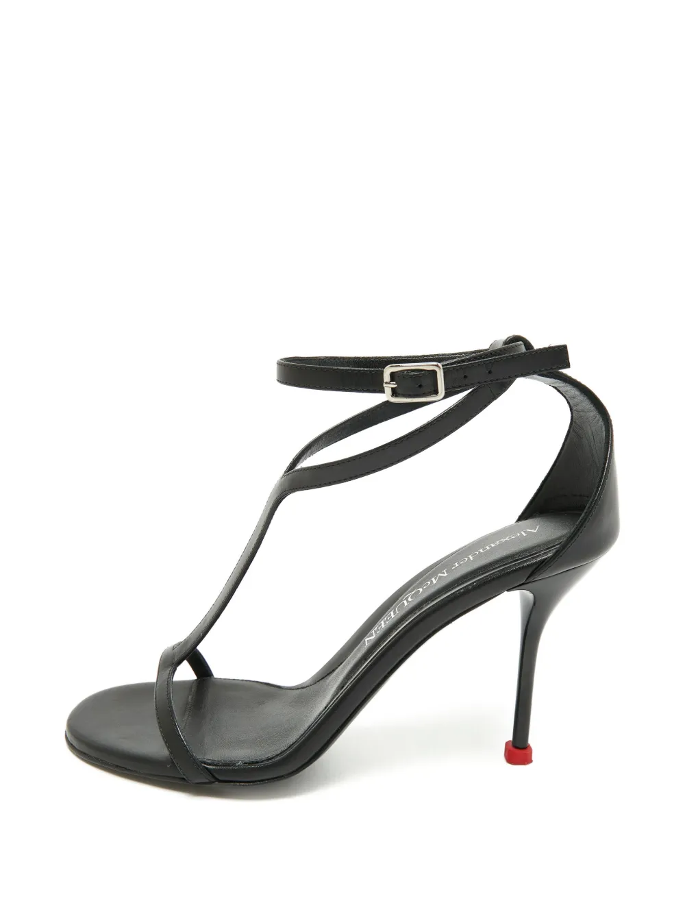 Alexander McQueen Pre-Owned Harness T-strap sandals - Schwarz