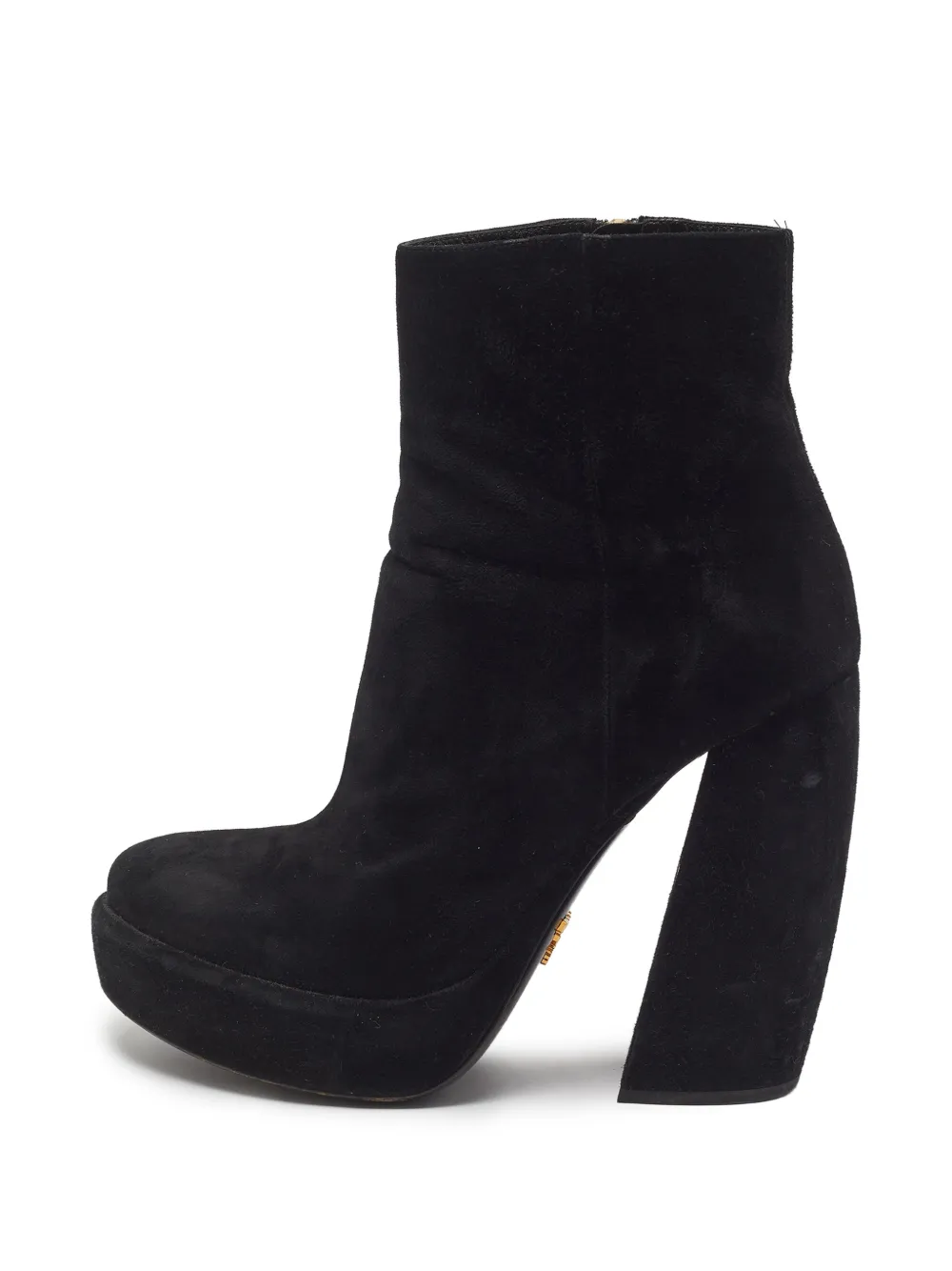 Prada Pre-Owned platform ankle boots - Schwarz