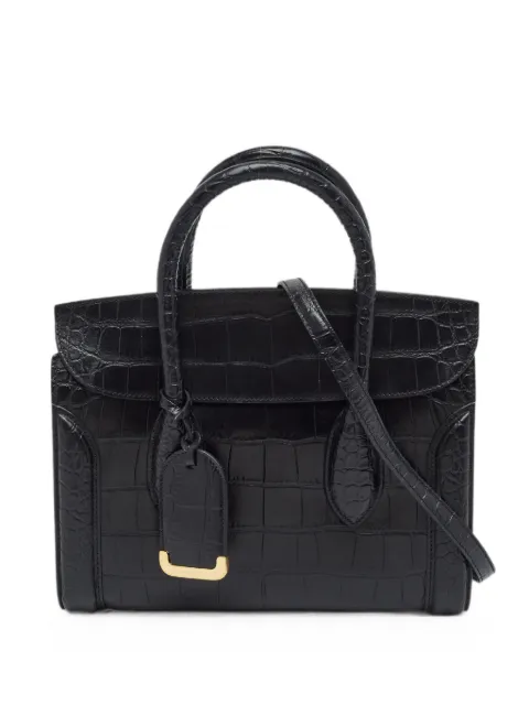 Alexander McQueen Pre-Owned Heroine croc-embossed tote bag