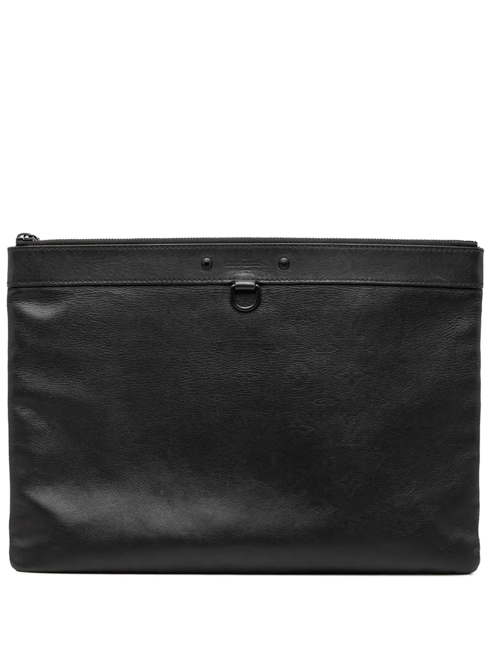 Louis Vuitton Pre-Owned 2018 Monogram Shadow Discovery Pochette clutch bag - Nero