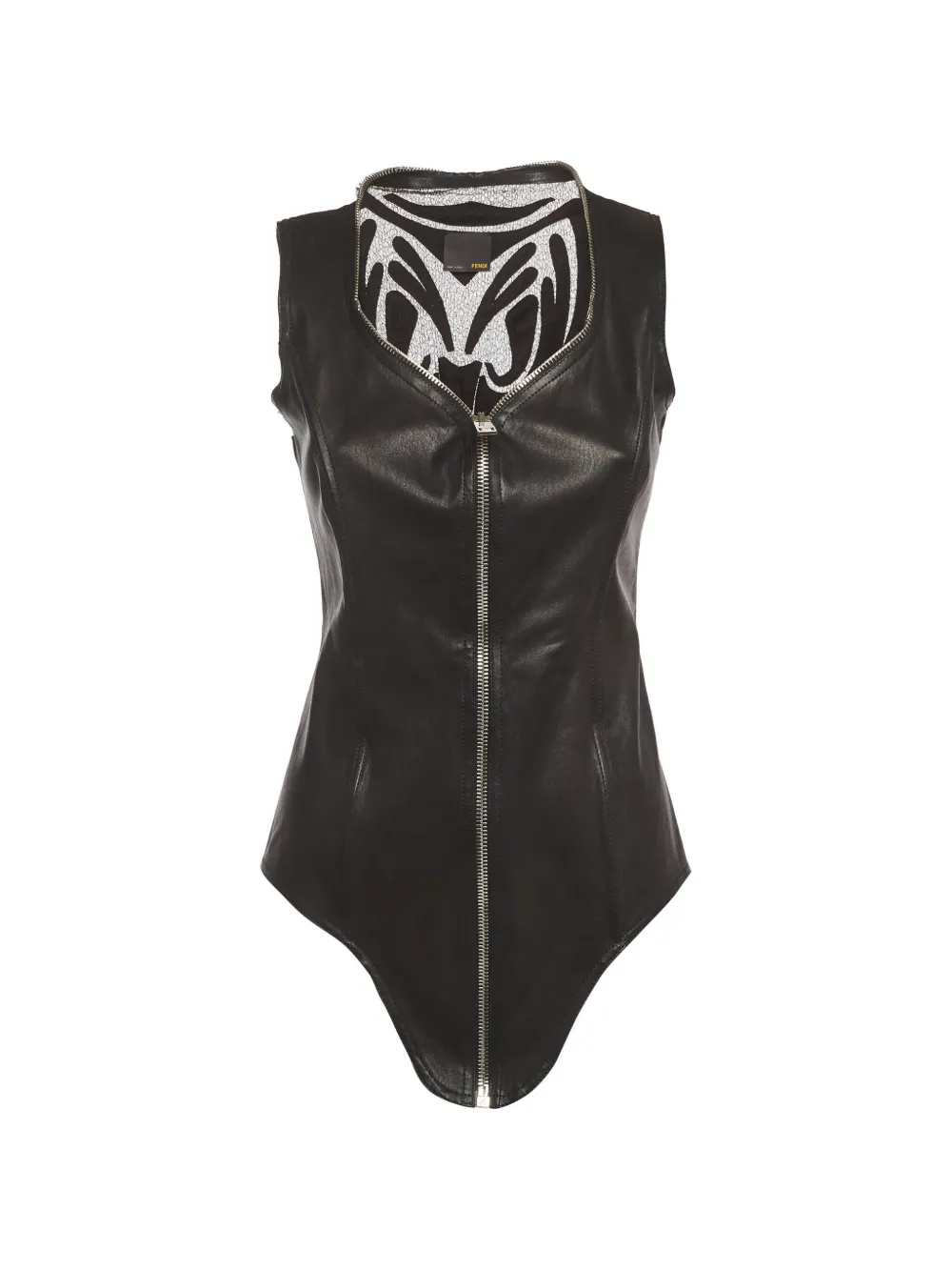 Fendi Pre-Owned sleeveless top - Schwarz