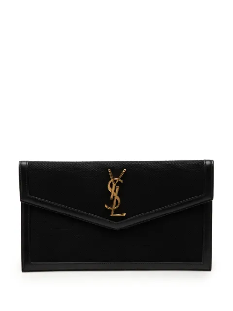 Saint Laurent Pre-Owned 2020 Canvas Uptown Pouch clutch bag