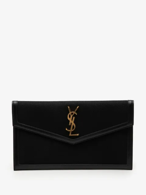 Saint Laurent Pre-Owned 2020 Canvas Uptown Pouch clutch bag