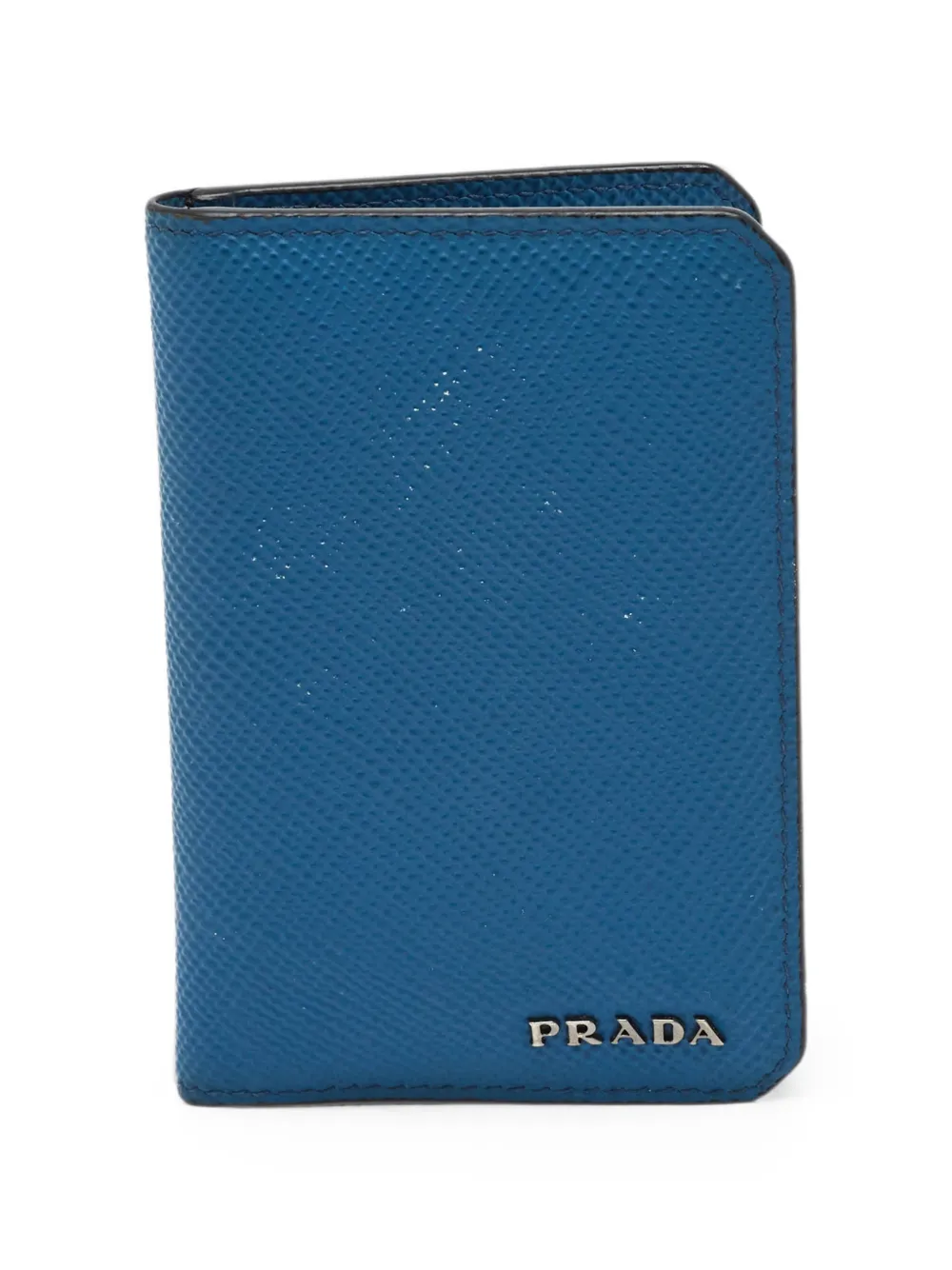 Prada Pre-Owned картхолдер из сафьяновой кожи | синий | Image 1