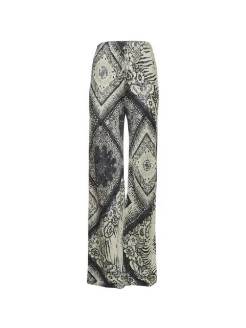 Roberto Cavalli Vintage bandana-print palazzo pants